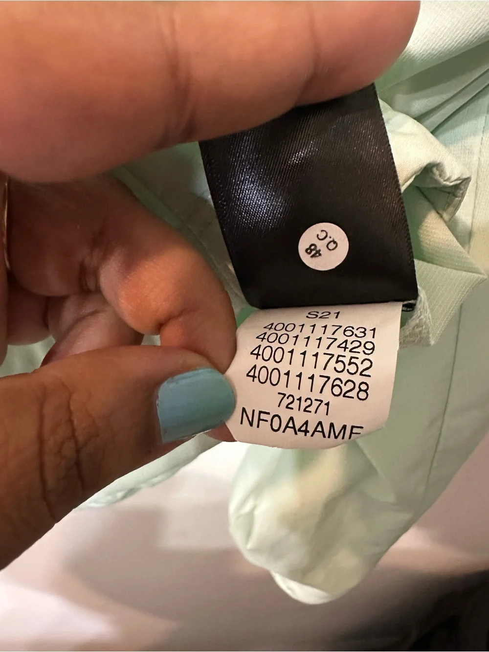 The North Face WindWall Women's Hooded Full Zip Windbreaker Jacket Green L - Picture 11 of 11